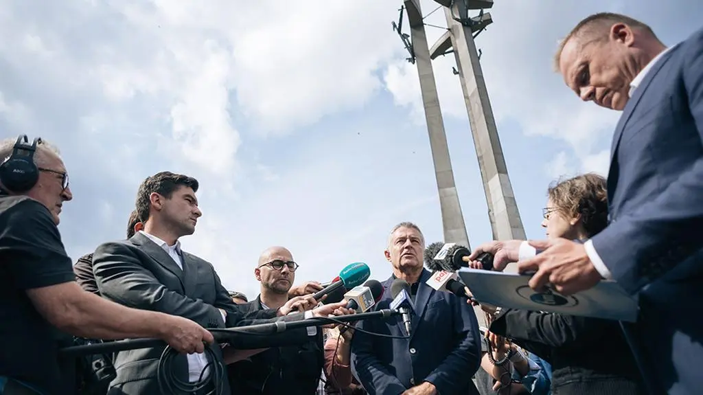 Władysław Frasyniuk podczas rocznicy Sierpnia 80 r