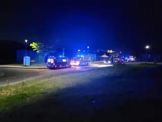 Dwaj Kolumbijczycy skoczyli do jeziora na Pomorzu