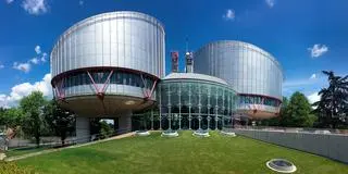 Siedziba Europejskiego Trybunału Praw Człowieka 