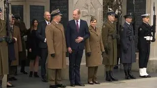 Prince William at the Tomb of the Unknown Soldier