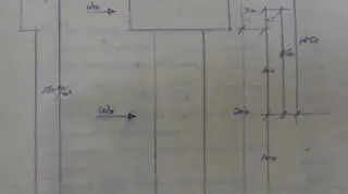 Rysunek techniczny windy 