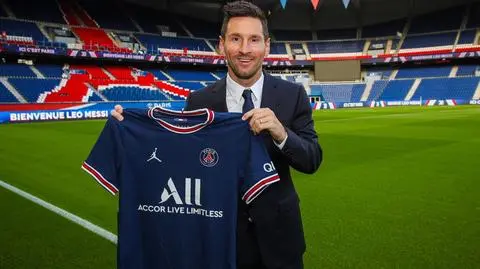 Leo Messi piłkarzem PSG