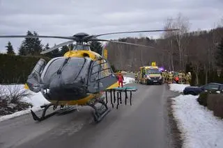 Śmiertelny wypadek w Woli Rafałowskiej w woj. podkarpackim