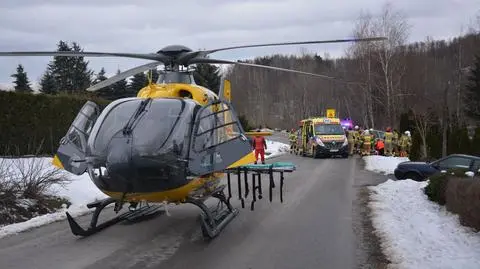 Śmiertelny wypadek w Woli Rafałowskiej w woj. podkarpackim