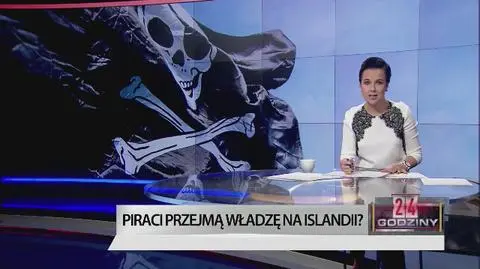 Partia Piratów chce przejąć władzę w Islandii