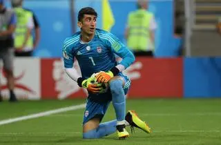 Alireza Beiranvand na mundialu w Rosji
