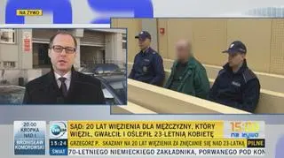 20 lat więzienia dla oprawcy młodej kobiety