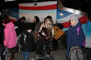 Dzieci dotarły bezpiecznie do SOS Wioski Dziecięce w Biłgoraju około trzeciej nad ranem