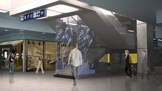 To pierwszy w Polsce dworzec pod powierzchnią peronów
