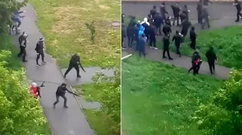 Strzelanina w Browarach pod Kijowem na Ukrainie