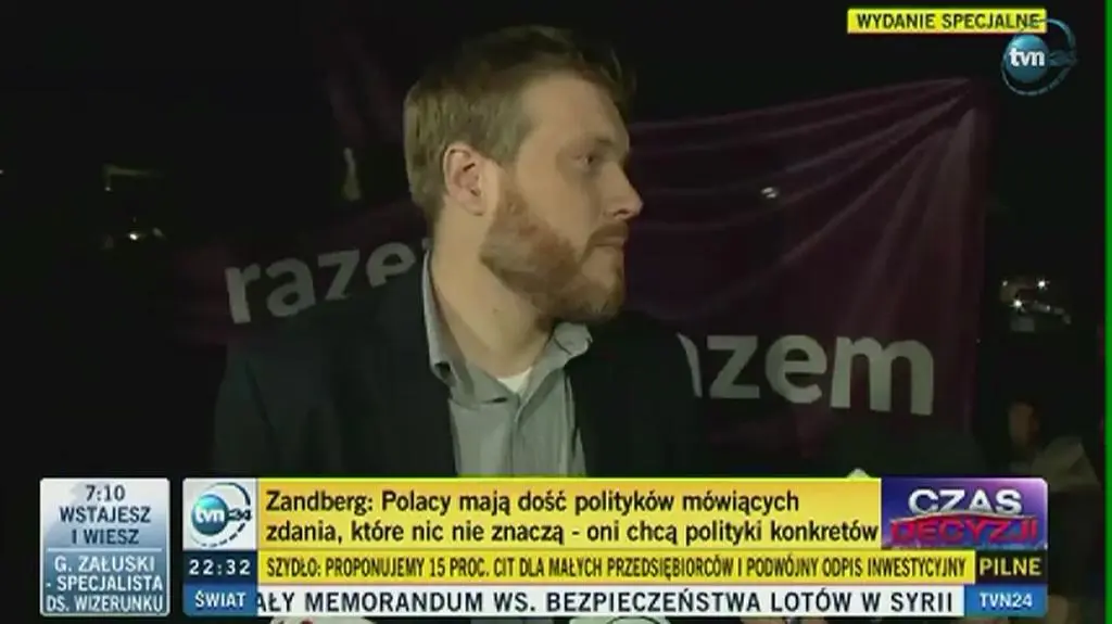 Adrian Zandberg po Debacie Liderów