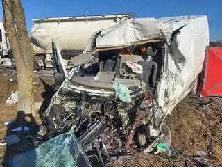 Tragiczny wypadek na DK 74