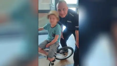 Zauważyła na ulicy zapłakanego chłopca, powiadomiła policję