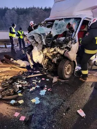 Śmiertelny wypadek na autostradzie A4