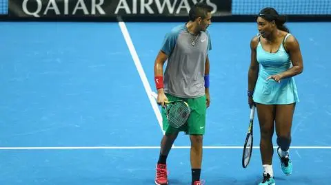 Kyrgios wspomina wspólną grę z Sereną Williams. "Nieprzyjemne doświadczenie"