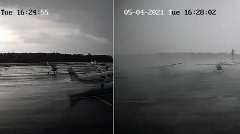 Przez lotnisko w Karolinie Południowej przeszło tornado i uszkodziło samoloty 