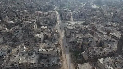 Zniszczone syryjskie miasto Homs, 2018 rok