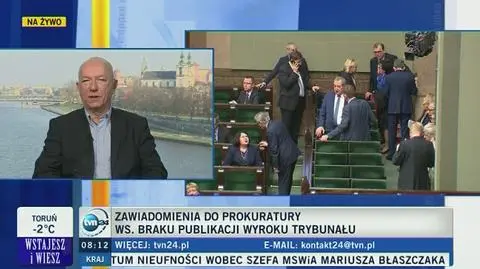 Zarzuty dla Szydło? "Trudno to sobie wyobrazić. Rząd kontroluje prokuraturę"