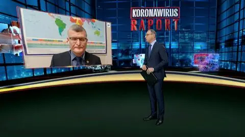 Dr Paweł Grzesiowski w programie "Koronawirus. Raport"