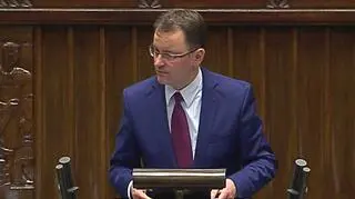 Całe wystąpienie przedstawiciela PiS