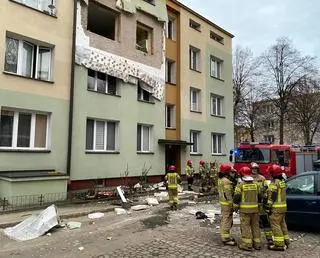 Wybuch gazu w bloku w Rzeszowie 