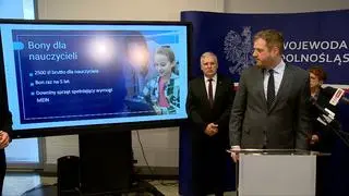 Minister cyfryzacji Janusz Cieszyński o programie laptopów dla uczniów i nauczycieli