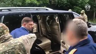 Zatrzymanie Siergieja Furgała w Chabarowsku 