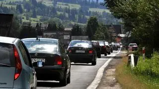 Korki są na całej długości trasy