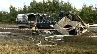 Zderzenie cysterny z autem osobowym