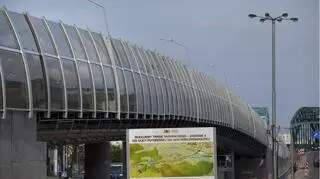 Estakada jest częścią Trasy Słowackiego