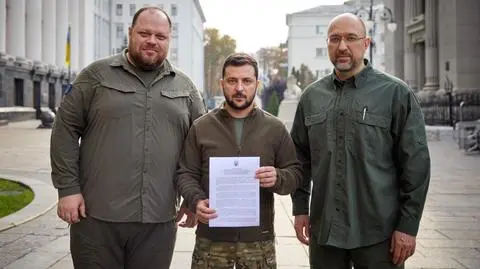 Wołodymr Zełenski zapowiedział złożenie wniosku o dołączenie do NATO w trybie przyspieszonym