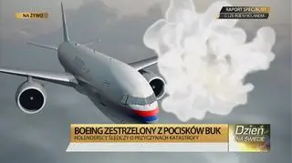 Śledczy ustalili, że w samolot trafił Buk 