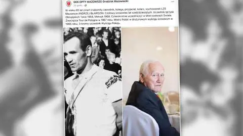Nie żyje wybitny polski kolarz Andrzej Bławdzin