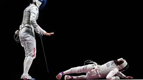 Francuska florecistka znokautowana przez rywalkę