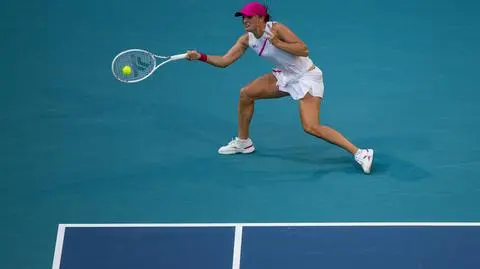 Świątek pokazała kosmiczny tenis 
