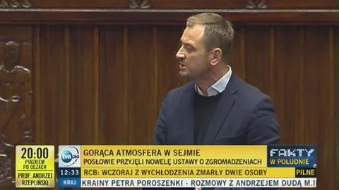 Kłótnie o historię w Sejmie