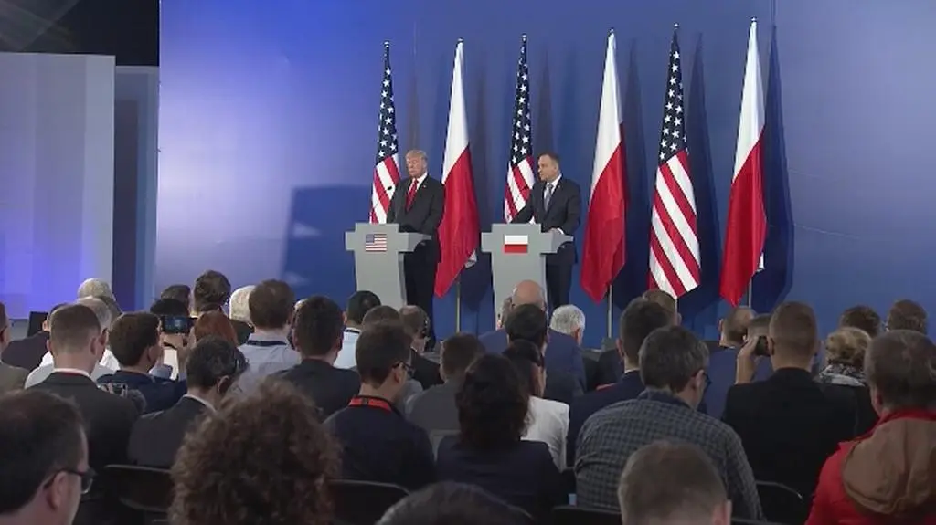 Duda: mam poczucie że Stany Zjednoczone myślą bardzo poważnie o bezpieczeństwie Polski