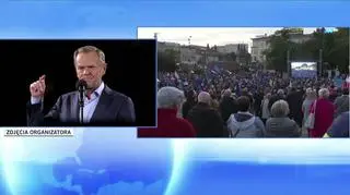 Tusk: macie dziś prawo i obowiązek krzyczeć: konstytucja