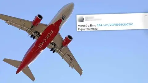 Samoloty z Rosji latają nad Polską - "to jak jest z tymi sankcjami?". Wyjaśniamy