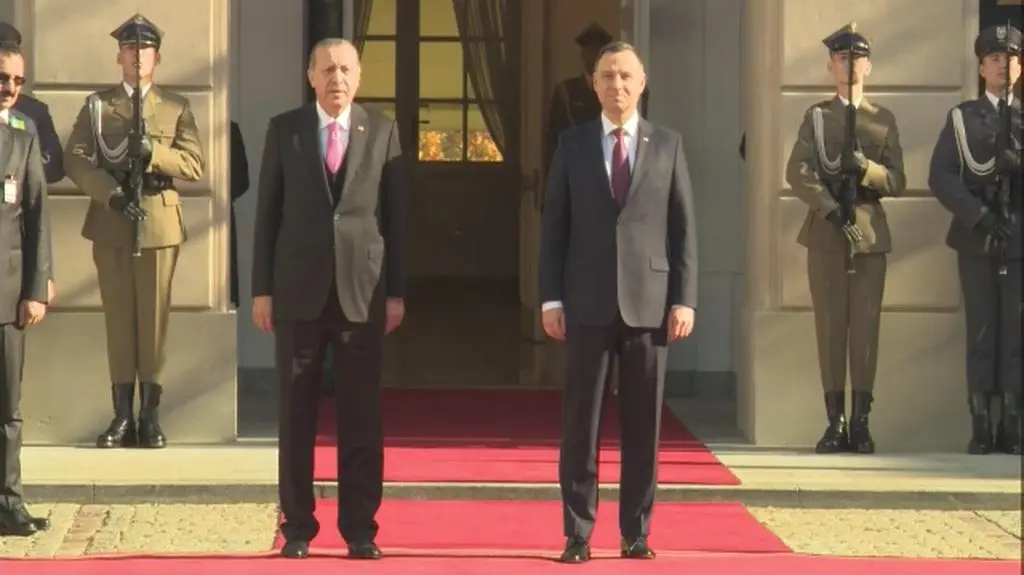 Prezydent Turcji z wizytą w Polsce