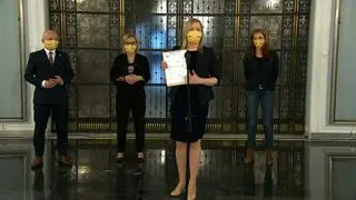 Jacek Bury, Paulina Hennig-Kloska, Hanna Gill-Piątek i Joanna Mucha
