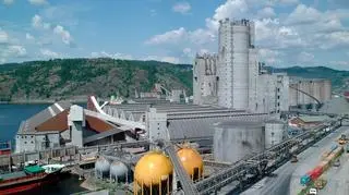 Zakład produkcyjny Yara w Porsgrunn w Norwegii
