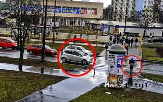 Policjanci obserwowali zachowanie kierowców