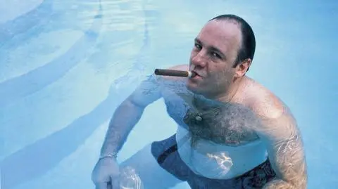 James Gandolfini jako Tony Soprano w "Rodzinie Soprano"