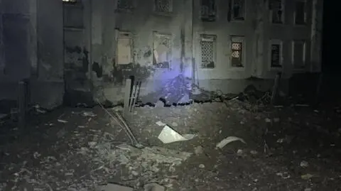 Nocny atak Rosjan. Spadły rakiety S-300 