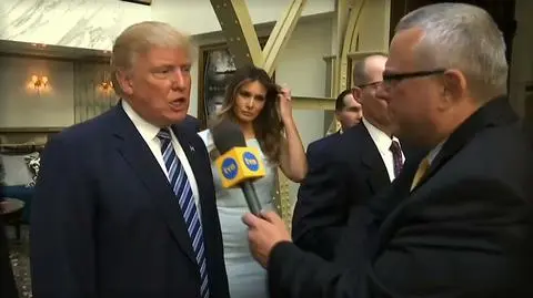 Trump dla "Faktów" TVN
