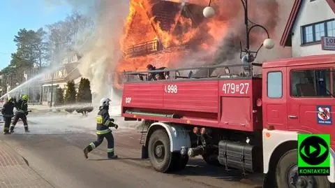 Strażacy nie mają informacji o poszkodowanych
