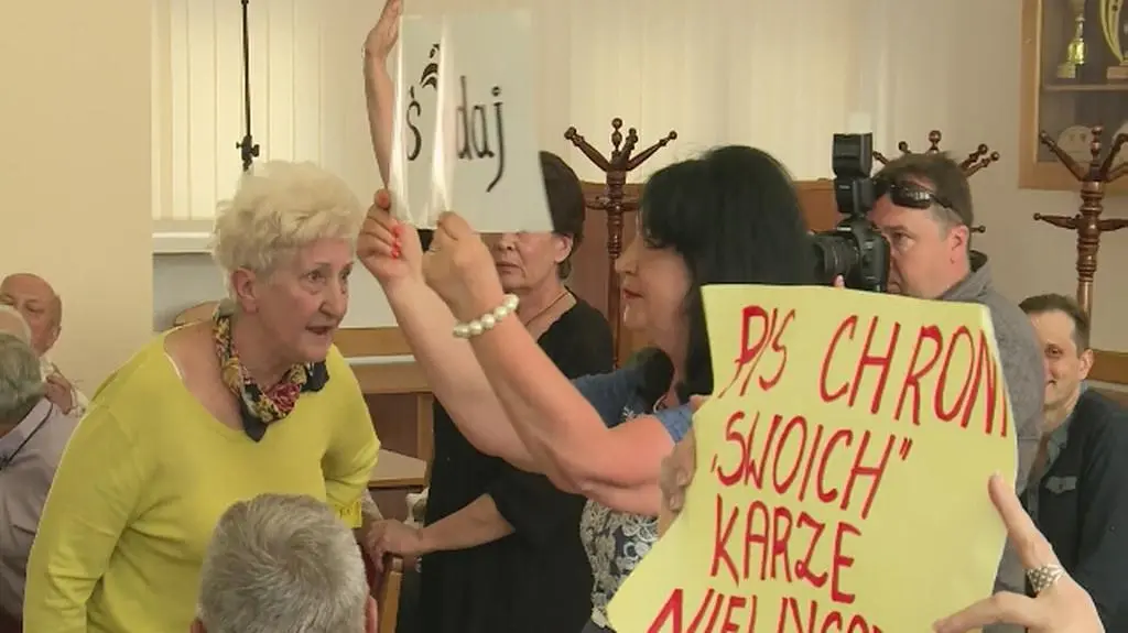 Precz z komuną na spotkaniu z posłem PiS