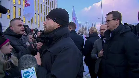 "Pana nakręcili, czy ja nie wiem". Słowna konfrontacja premiera z górnikami w Katowicach