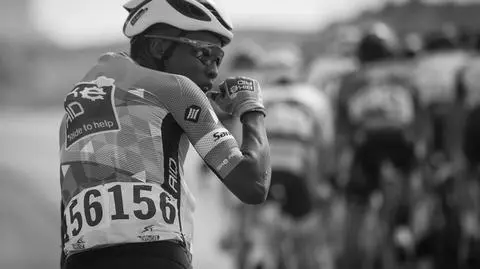 Tragiczny w skutkach wypadek kolarza. "Mamy złamane serca"